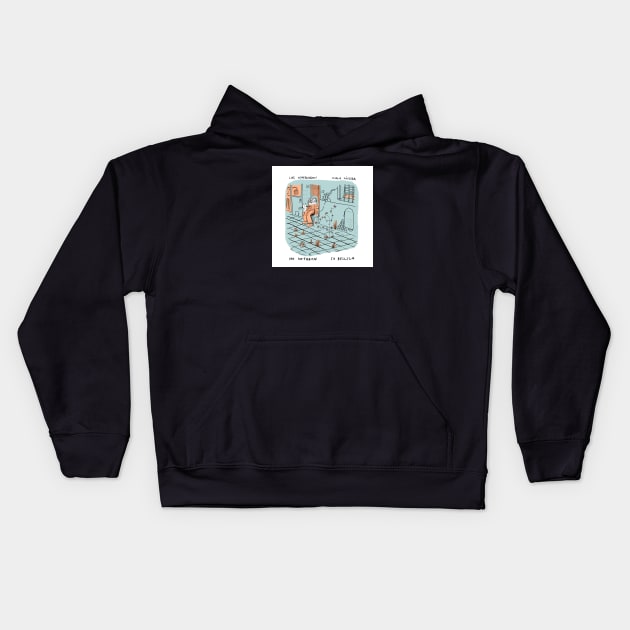 Weeds Kids Hoodie by Lui Mort